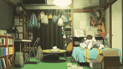 都是戴耳机听歌; 而且也不参加朋友的聚会,宁愿一个人宅在家