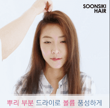 跟她们学!3种技能让头发自然蓬松!