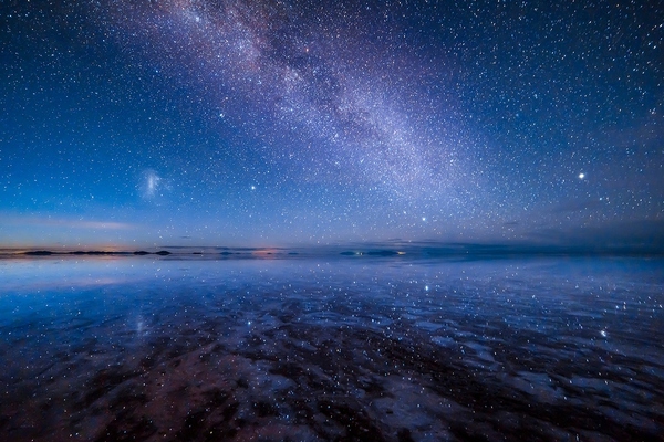 晴朗的夜空,是世界上独一无二的绝景.