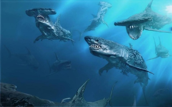 《加勒比海盗5》正式海报曝光 亡灵鲨鱼首现身