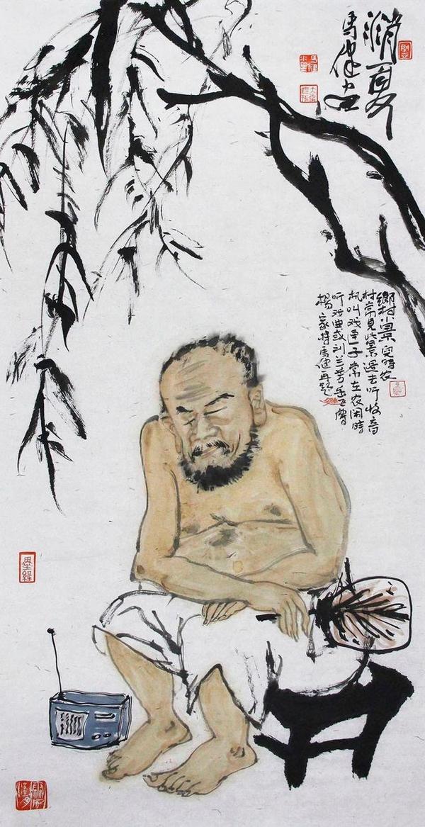 回味悠长的写意人物—马健