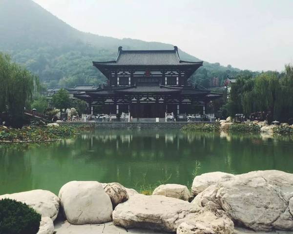 tjtop ▽ 华清池(hua qing hot springs) 静默,悠然,华清池依偎在