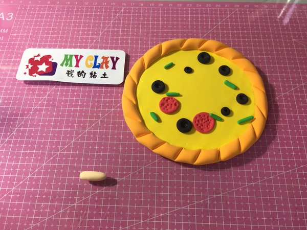 myclay我的粘土培训班幼儿幼师课程披萨制作