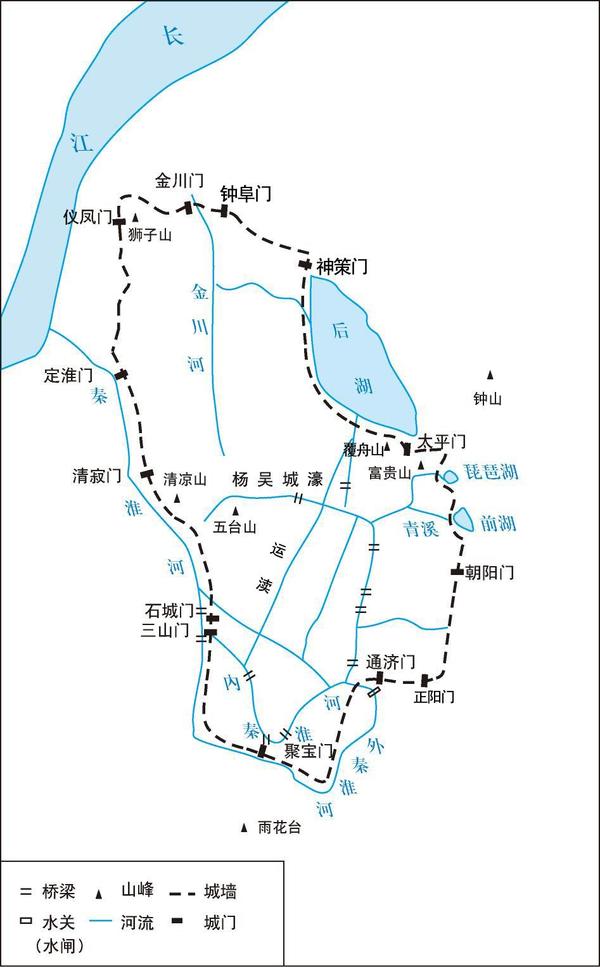 从军事视角看南京的水(2):秦淮河
