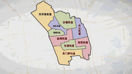 姑苏区街道行政区划重大调整!街道名称大有来头!