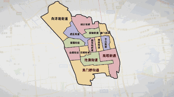 姑苏区街道行政区划重大调整!街道名称大有来头!