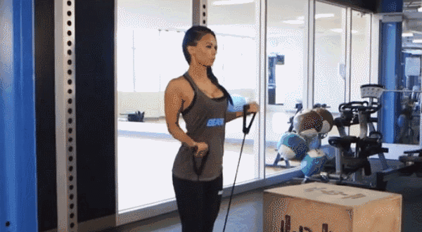 家庭宿舍健身,女生上半身塑形训练