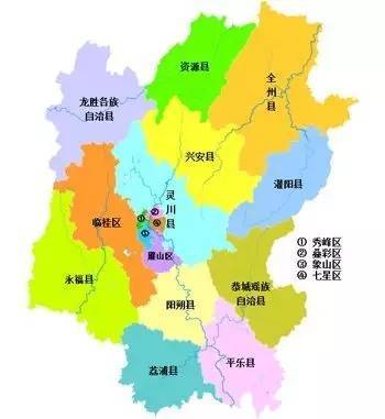 桂林常住人口有多少_桂林市区人口分布图