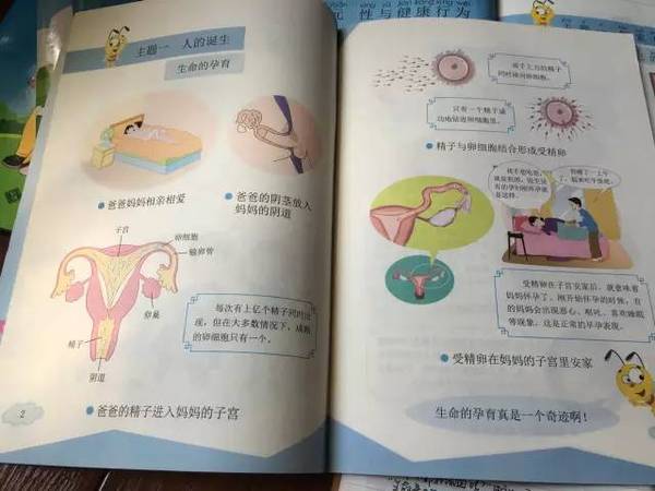 小学生性健康做法辣孩子?对妈妈进行性教育,这位性感的眼睛值得学LOL妹读本软图片图片