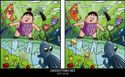 【特尼找不同第42期】找不同,5张图找到20处不同,才算得上是正常人
