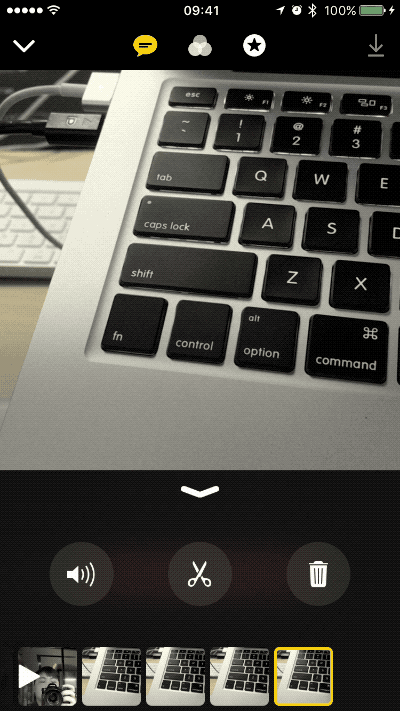 clips 四,智能分享,有点「水土不服」 clips运用了apple的机器学习