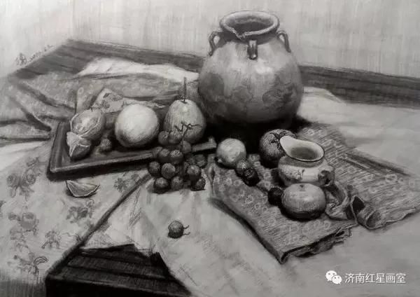【素描静物】步骤完美教学