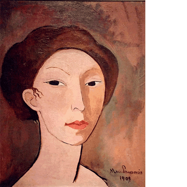 apollinaire,相似的出身和对艺术的热爱让他们很快陷入热恋,并
