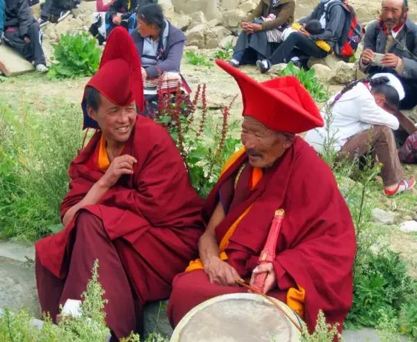 真实的西藏:直贡梯寺活佛开光仪式