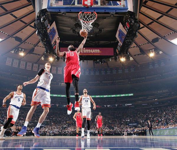 多项纪录证哈登数据不输威斯布鲁克 MVP之争