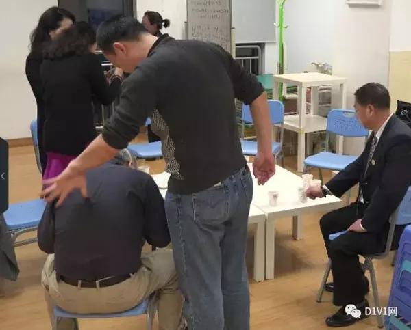 体验了一把丁氏一指禅按摩