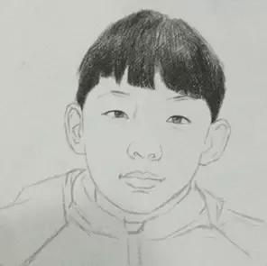 素描人物-小男孩的画法