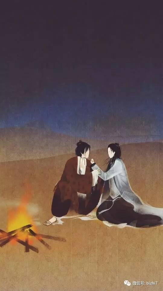 大话西游壁纸,大话西游无脸插画图片