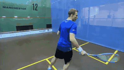 nick matthew启动的步伐 小跳步起着步伐之间衔接的纽带作用.