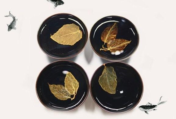 一片叶子的刻骨铭心,自然成就的木叶天目茶盏