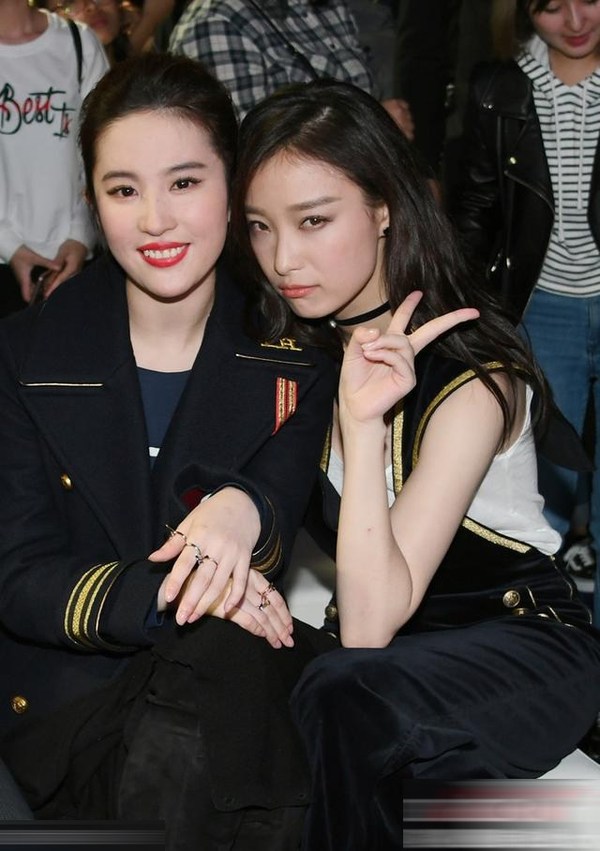 盛世美颜无用,刘亦菲合照不如倪妮杨幂?不敢苟同