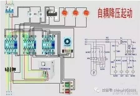 1分钟学会自耦降压起动的控制与安装