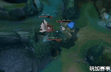 [gif集锦] huni兰博一滴血没死,skt中野被蓝buff天秀