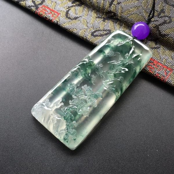 大师翡翠山水牌子图片图片