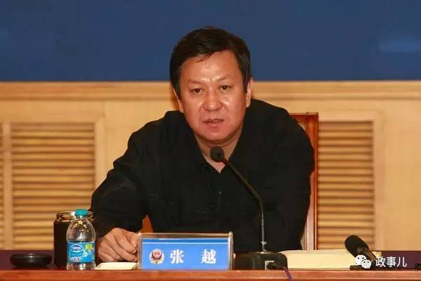 2016年4月16日,中纪委发布消息,时任河北省委常委、政法委书记张越被查。