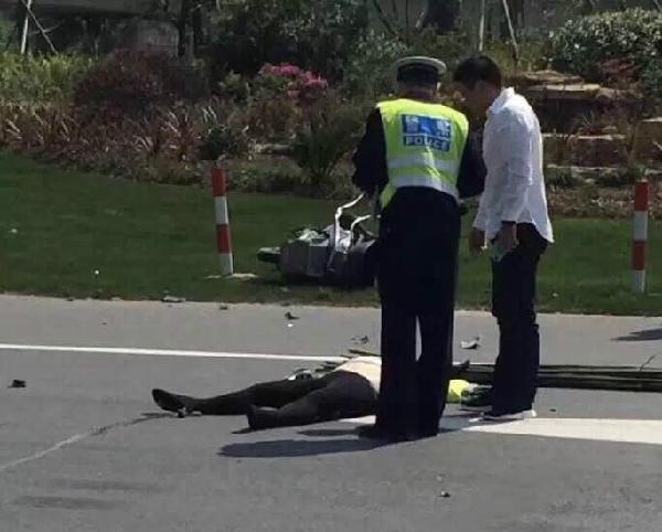 惨烈车祸!溧阳一骑电瓶车女子被撞,不幸当场死亡