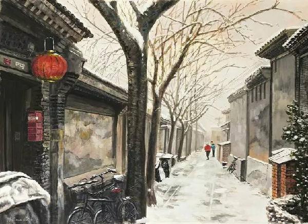 陆岩:用画笔绘出老北京胡同记忆