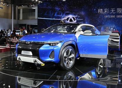 奇瑞瑞虎轿跑suv概念车(chery tiggo coupe concept)