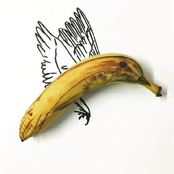 一根香蕉引发的创意和联想,别想歪哦!