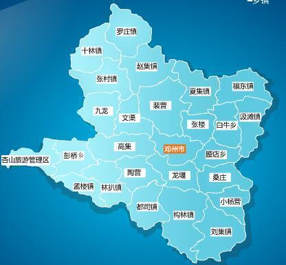 河南省各县级市下的地区名称