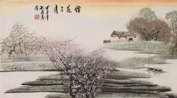 故人西辞黄鹤楼,烟花三月下扬州