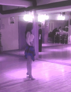 有这样的舞伴,你还愁练不好拉丁舞吗