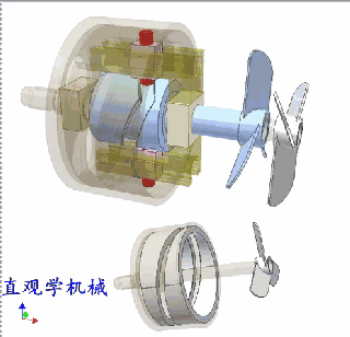 该机构的缺点:同上. 12.同轴螺旋桨驱动器