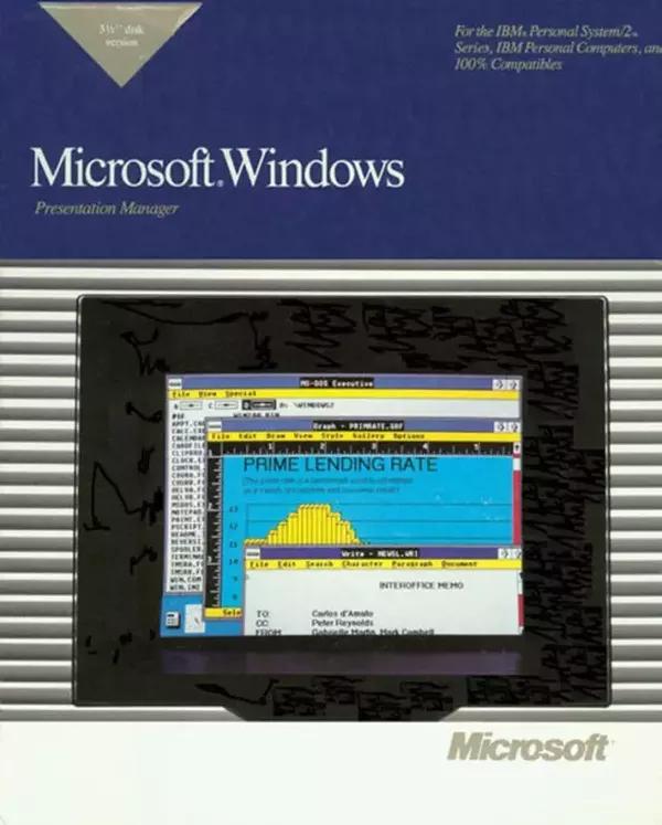 Windows 2.0,windows 3.2 windows 2.0(1987)
