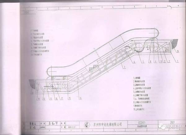 【技术篇】申龙扶梯图纸 bc2601