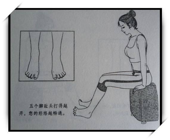 脚上石头剪刀布,分分钟打通腿部经络!