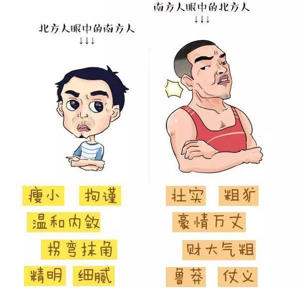 现代南北方人口对比_南北方蚊子对比