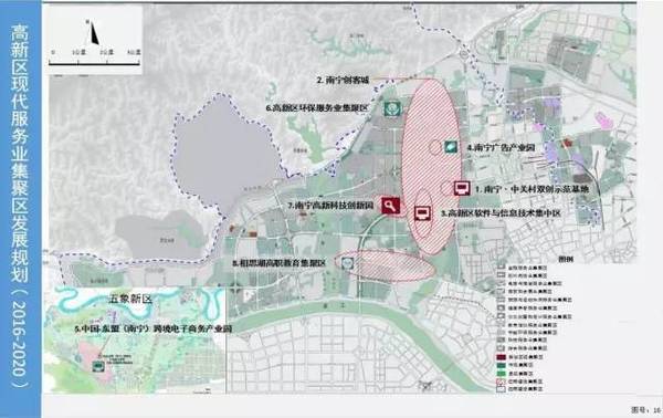 跨境电子商务产业园,节能环保服务业集聚区,南宁高新科技创新园,相思
