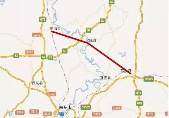 10,巴中-营山(蓬安)-广安-重庆铁路