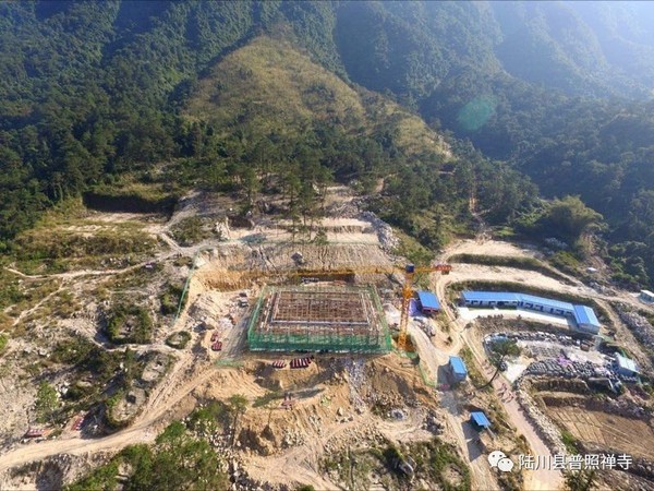 公告:5月14日陆川县普照寺举行上梁大典法会