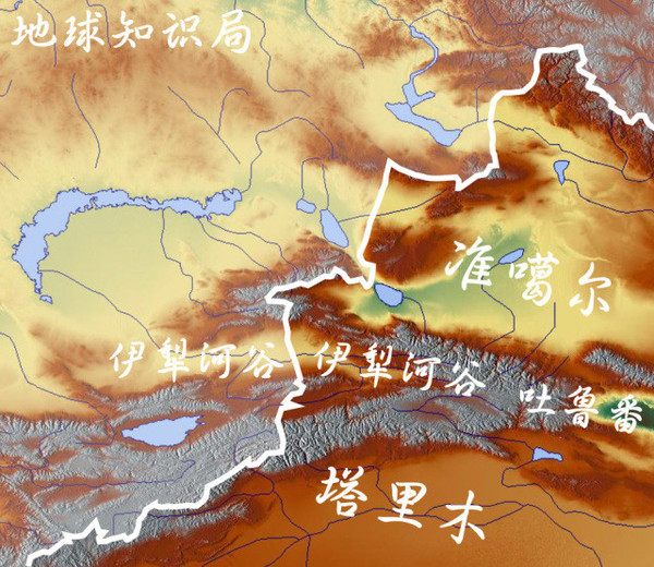 伊犁河谷那拉提草原 伊犁河是七河流域(流入巴尔喀什湖的七条主要