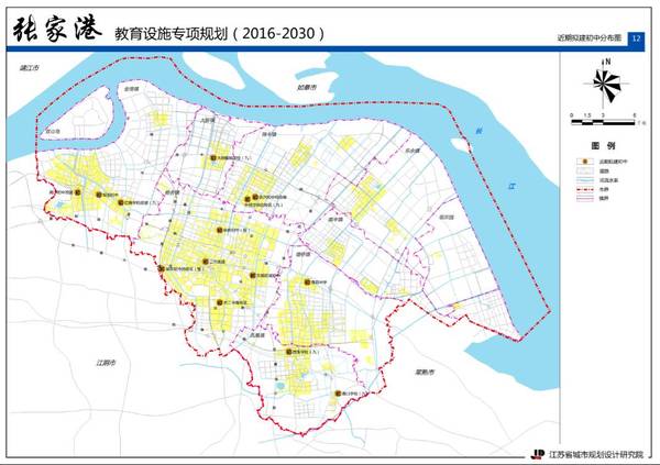 快来看!至2020年期间,张家港共新建,改扩建,异地新建学校55所
