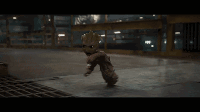 格鲁特式生气 无论你是尬舞星爵的迷妹迷弟 还是格鲁特宝宝的新晋