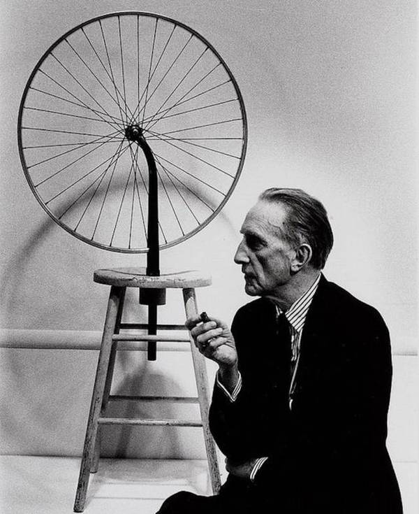 five-way portrait of marcel duchamp,1917 似乎是信手拈来的" 现