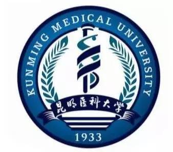 云南中医学院的校徽取"y"(云南),"中"和"y"(医)为设计基本元素,诠释"