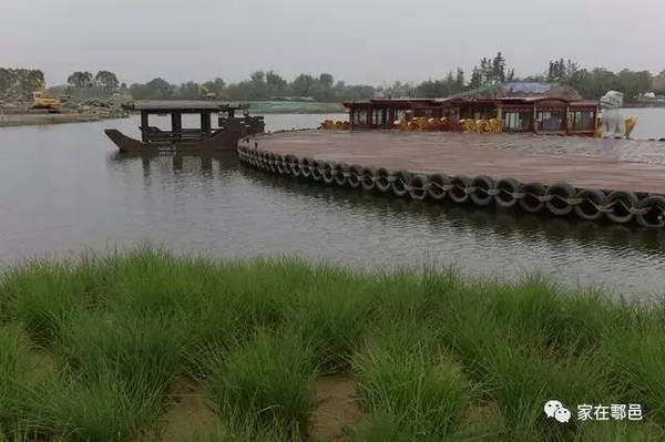 在建的户县渼陂湖风景区